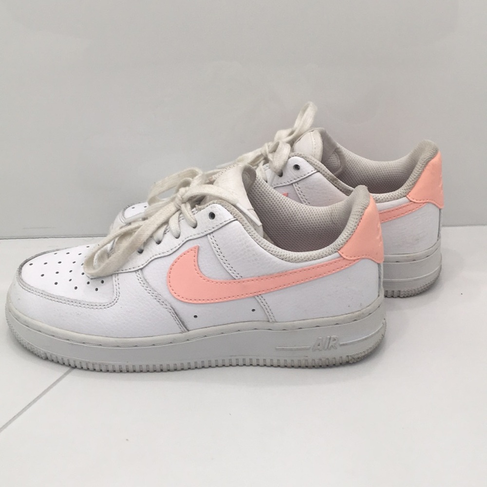 Nike Air Force 1 women’s oracle pink and white 6